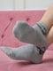 Носки стрейч серого цвета | 6685645 | фото 2