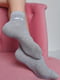 Шкарпетки стрейч сірого кольору | 6685659 | фото 2