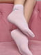 Шкарпетки стрейч рожевого кольору | 6685671 | фото 2