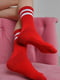 Шкарпетки високі червоні | 6685688 | фото 2
