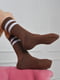 Шкарпетки високі коричневі | 6685691 | фото 2