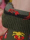 Шкарпетки новорічні кольори хакі | 6685700 | фото 3