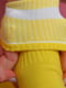 Носки высокие желтые | 6685704 | фото 3