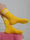 Шкарпетки високі жовті | 6685705 | фото 2