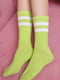 Носки высокие салатового цвета | 6685718