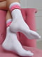 Шкарпетки високі білі зі смужками | 6685730 | фото 2