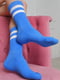 Шкарпетки високі темно-блакитні | 6685735