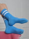 Носки высокие голубые | 6685738 | фото 2