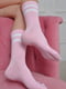 Шкарпетки високі рожеві | 6685745 | фото 2