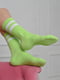 Шкарпетки високі салатові | 6685752 | фото 2