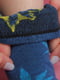 Носки демисезонные синие с принтом | 6685770 | фото 3