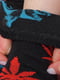 Носки демисезонные черные с принтом | 6685772 | фото 3