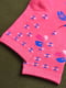 Шкарпетки рожевого кольору з малюнком | 6685832 | фото 2