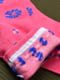 Шкарпетки рожевого кольору з малюнком | 6685832 | фото 3