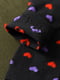 Шкарпетки чорного кольору з малюнком | 6685833 | фото 3