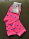 Шкарпетки рожевого кольору з малюнком | 6685836