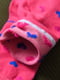 Шкарпетки рожевого кольору з малюнком | 6685836 | фото 3