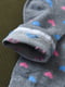 Носки серого цвета с рисунком | 6685838 | фото 3