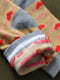 Шкарпетки бежевого кольору з малюнком | 6685844 | фото 3