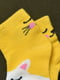 Носки желтого цвета | 6685860 | фото 2