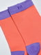 Шкарпетки підліткові коралового кольору | 6685890 | фото 2
