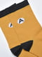 Шкарпетки підліткові гірчичного кольору | 6685904 | фото 2