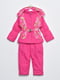 Куртка та напівкомбінезон рожевого кольору | 6686412