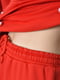 Костюм на флісі червоного кольору: худі та джогери | 6686690 | фото 4