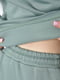 Костюм на флісі оливкового кольору: худі та джогери | 6686700 | фото 4