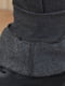 Спортивные штаны на флисе темно-серого цвета | 6686787 | фото 5