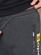 Спортивные штаны на флисе темно-серого цвета | 6686791 | фото 4