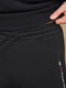 Спортивные штаны на флисе черного цвета | 6686793 | фото 4