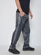 Спортивные штаны серого цвета с контрастными полосками | 6686801 | фото 2