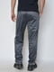 Спортивные штаны серого цвета с контрастными полосками | 6686801 | фото 3