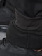 Спортивные батальные штаны на флисе черного цвета | 6686806 | фото 4