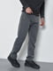 Спортивные штаны на флисе серого цвета | 6686810 | фото 2