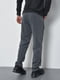 Спортивные штаны на флисе серого цвета | 6686810 | фото 3