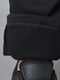 Спортивные штаны на флисе черного цвета | 6686811 | фото 4