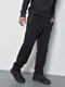 Спортивные штаны на флисе черного цвета | 6686811 | фото 2