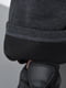 Спортивные штаны на флисе темно-серого цвета | 6686815 | фото 4