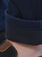 Штани на флісі темно-синього кольору | 6686972 | фото 4