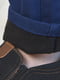 Штани на флісі темно-синього кольору | 6686973 | фото 4
