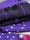 Колготки темно-фіолетові з принтом | 6687164 | фото 3