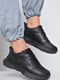 Кросівки чорного кольору на шнурівці | 6687203 | фото 2