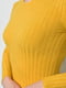 Сукня трикотажна жовта | 6687456 | фото 4