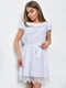 Платье атласное белое | 6687461 | фото 2