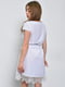 Платье атласное белое | 6687461 | фото 3