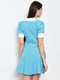 Сукня у горошок блакитного кольору | 6687474 | фото 3