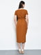 Платье коричневое | 6687482 | фото 3