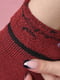 Носки махровые бордового цвета | 6687492 | фото 3